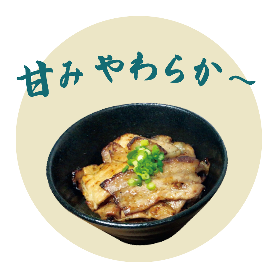 甘味柔らか恵水ポーク丼
